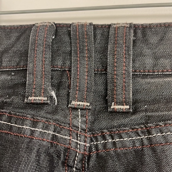 Vintage   Men’s 1990s Luxe metallic men’s jeans by X-ray 34/30 relaxed fit - Picture 4 of 9